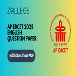 AP EDCET 2025 English Question Paper with Solutions pdf